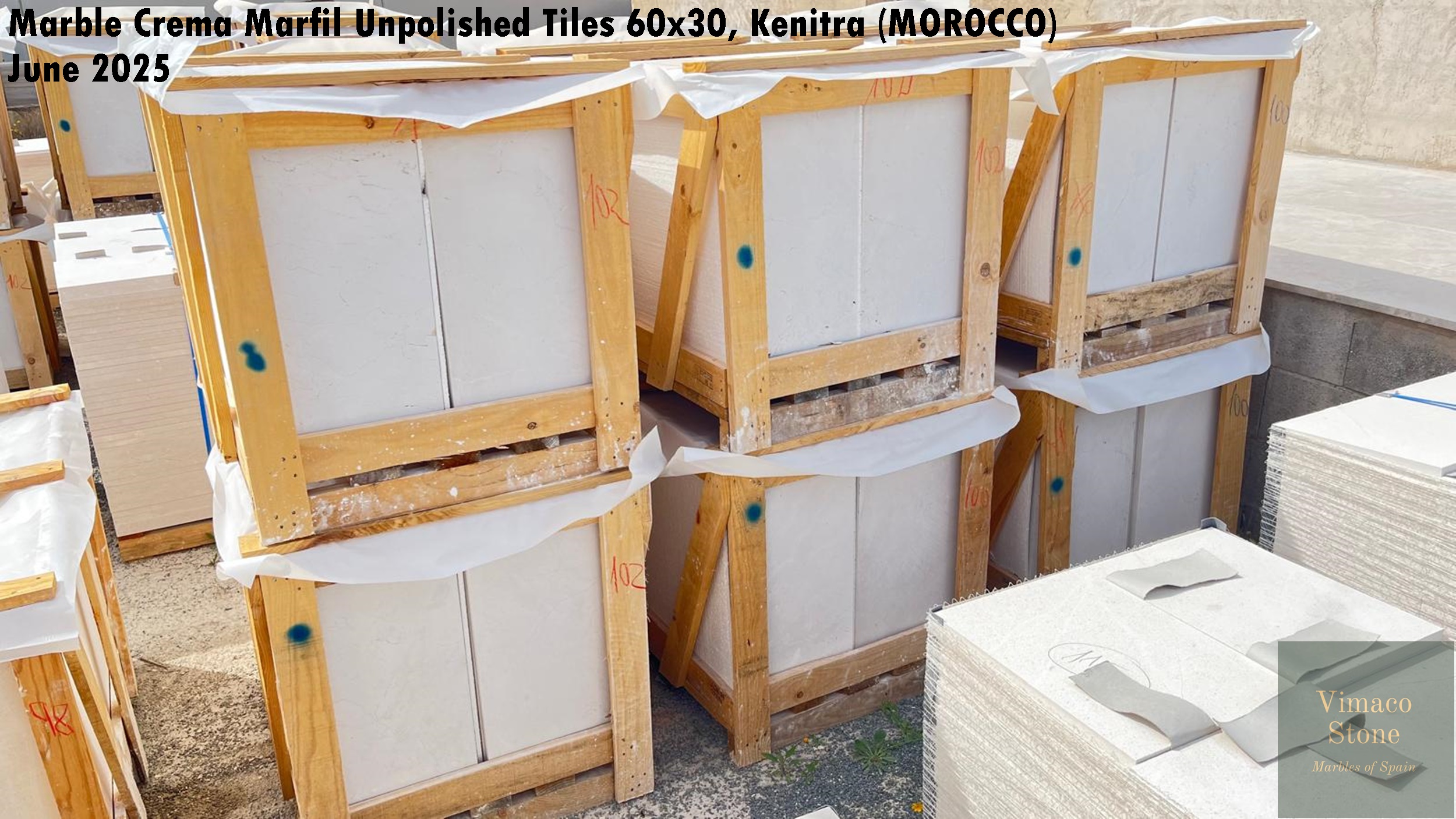 CREMA MARFIL UNPOLISHED TLES 60x30
