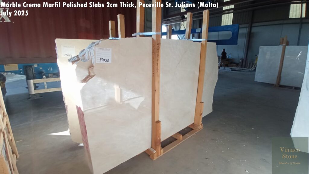 Polished Marble Crema Marfil