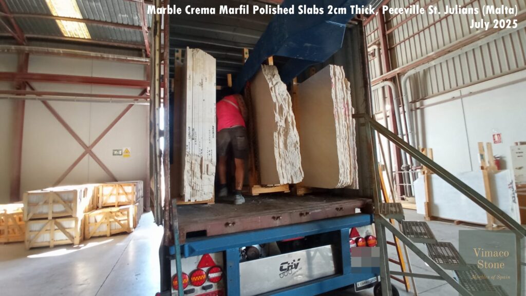 Polished Marble Crema Marfil