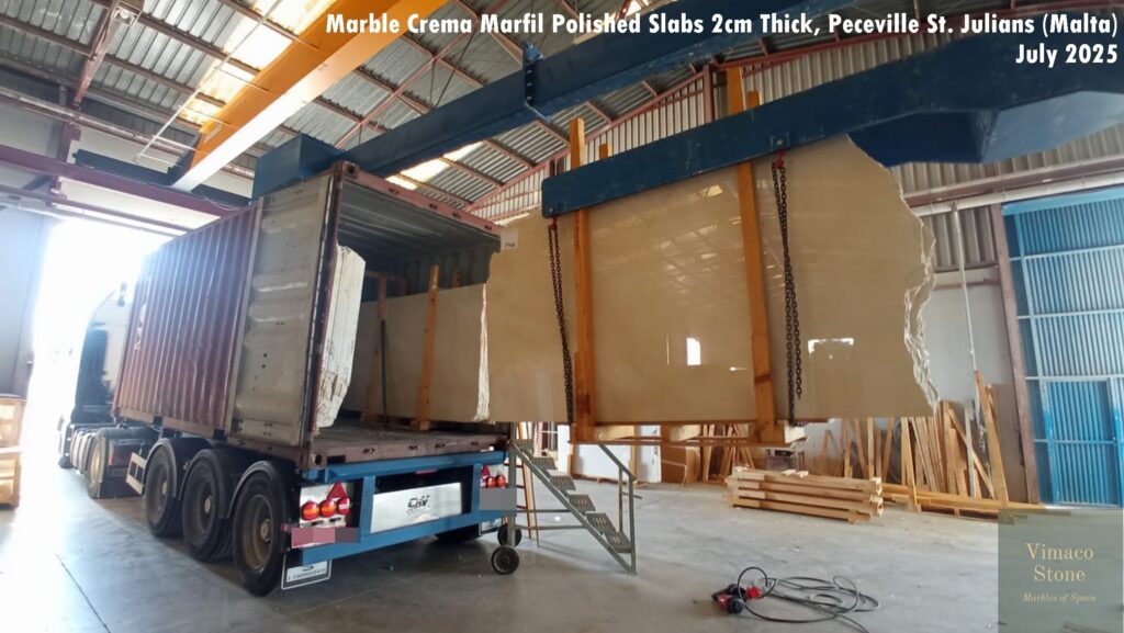 Polished Marble Crema Marfil
