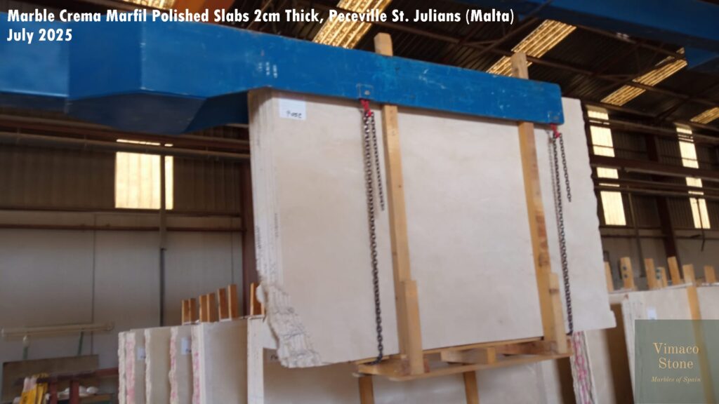 Polished Marble Crema Marfil