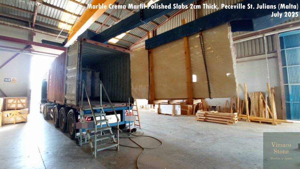 Polished Marble Crema Marfil