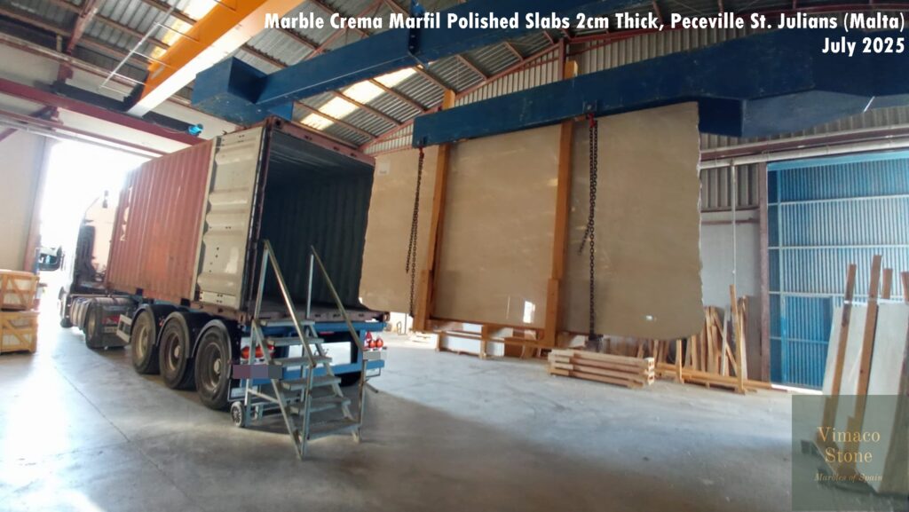 Polished Marble Crema Marfil