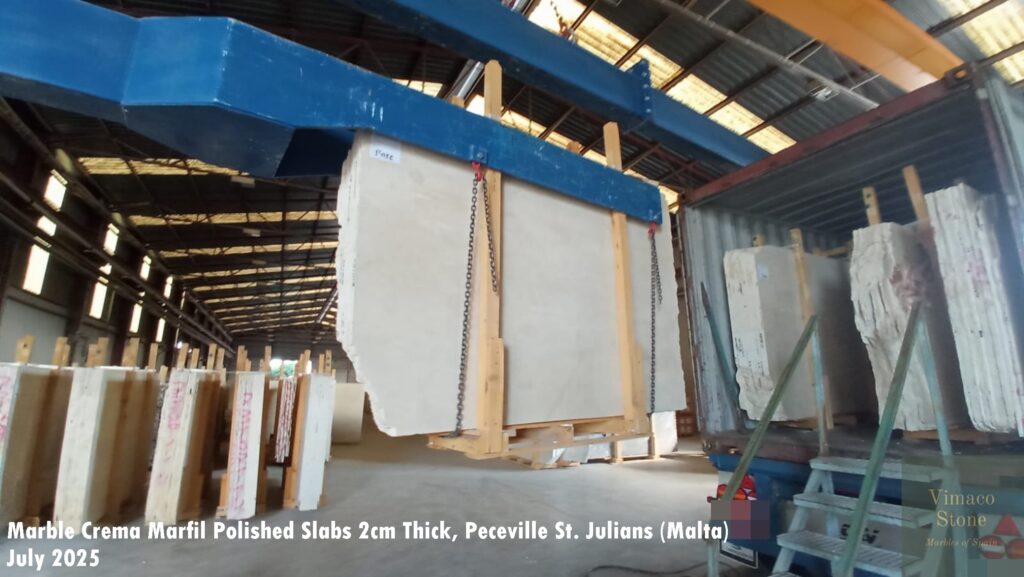 Polished Marble Crema Marfil