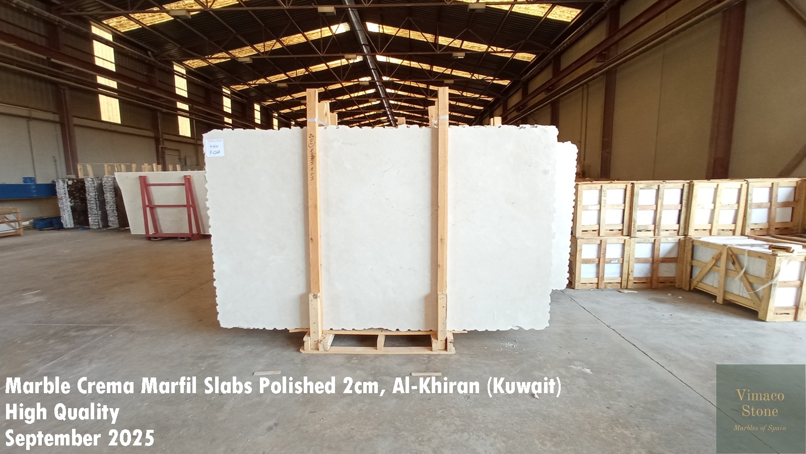 High Quality Marble Crema Marfil Polished