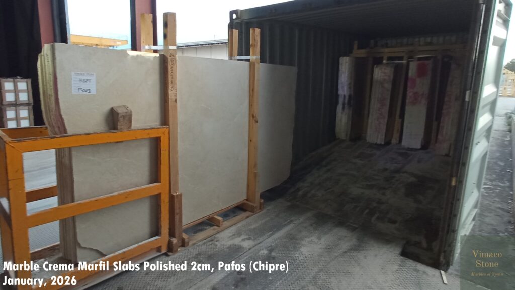 CREMA MARFIL SLABS POLISHED 2CM GOOD QUALITY