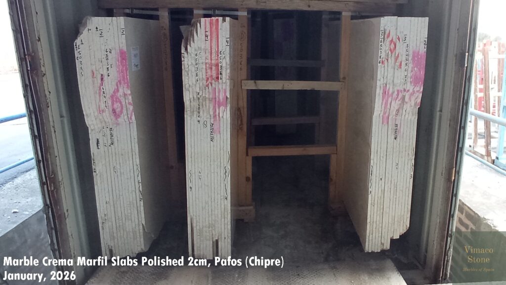 CREMA MARFIL SLABS POLISHED 2CM GOOD QUALITY