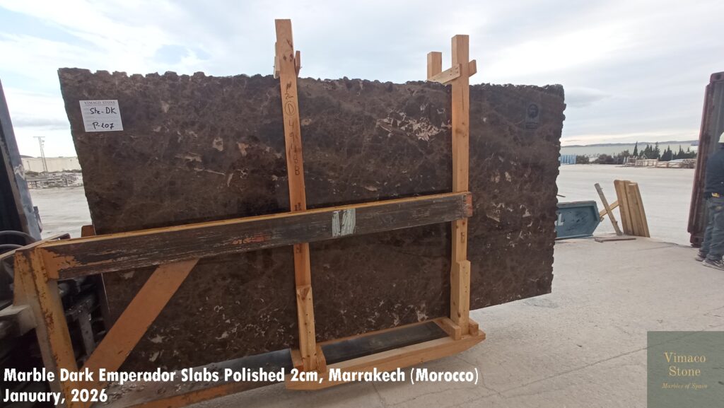 DARK EMPERADOR SLABS POLISHED 2CM
