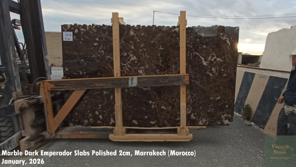 DARK EMPERADOR SLABS POLISHED 2CM